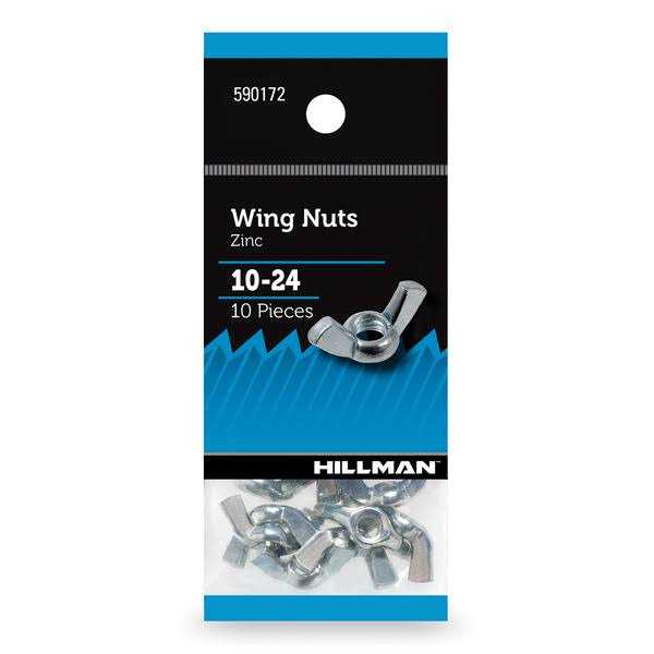 Hillman Tool Free Zinc Plated Wing Nuts