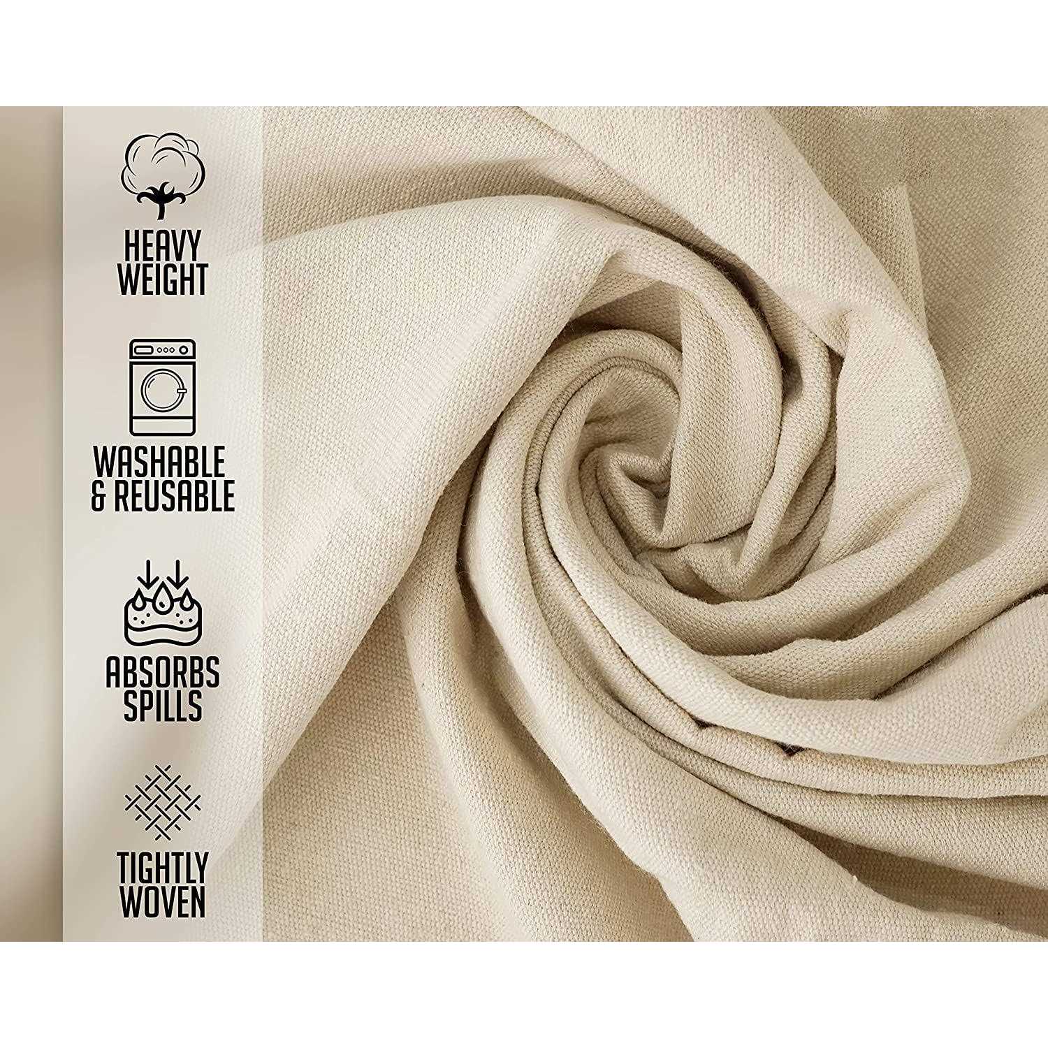 Zuperia Canvas Drop Cloth for Painting Pure Cotton Painters Drop Cloth for Painting - Image 5