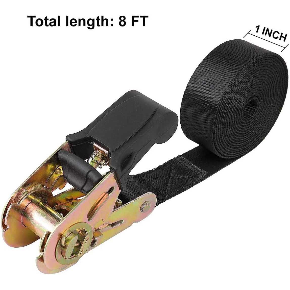 Ayaport Endless Ratchet Tie Down Straps Heavy Duty Cargo Tie Downs - Image 3