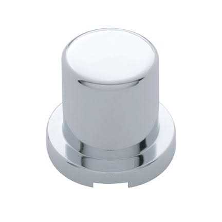 Chrome Plastic Flat Top Nut Cover - Image 3