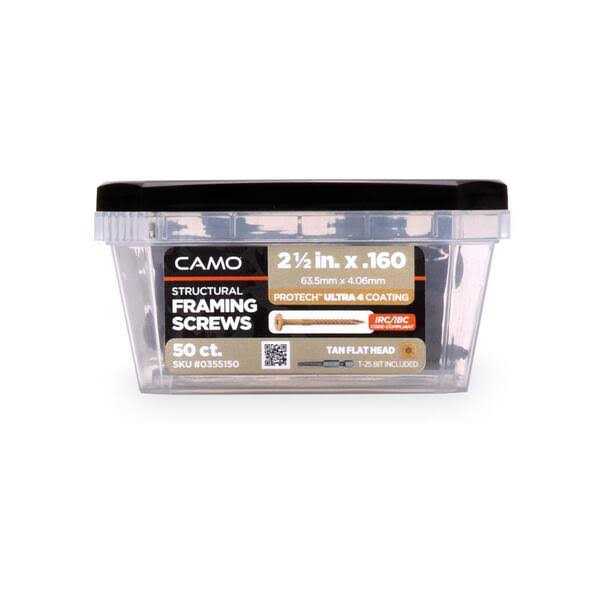 Camo Framing Screw 0.16 in Thread - Image 3