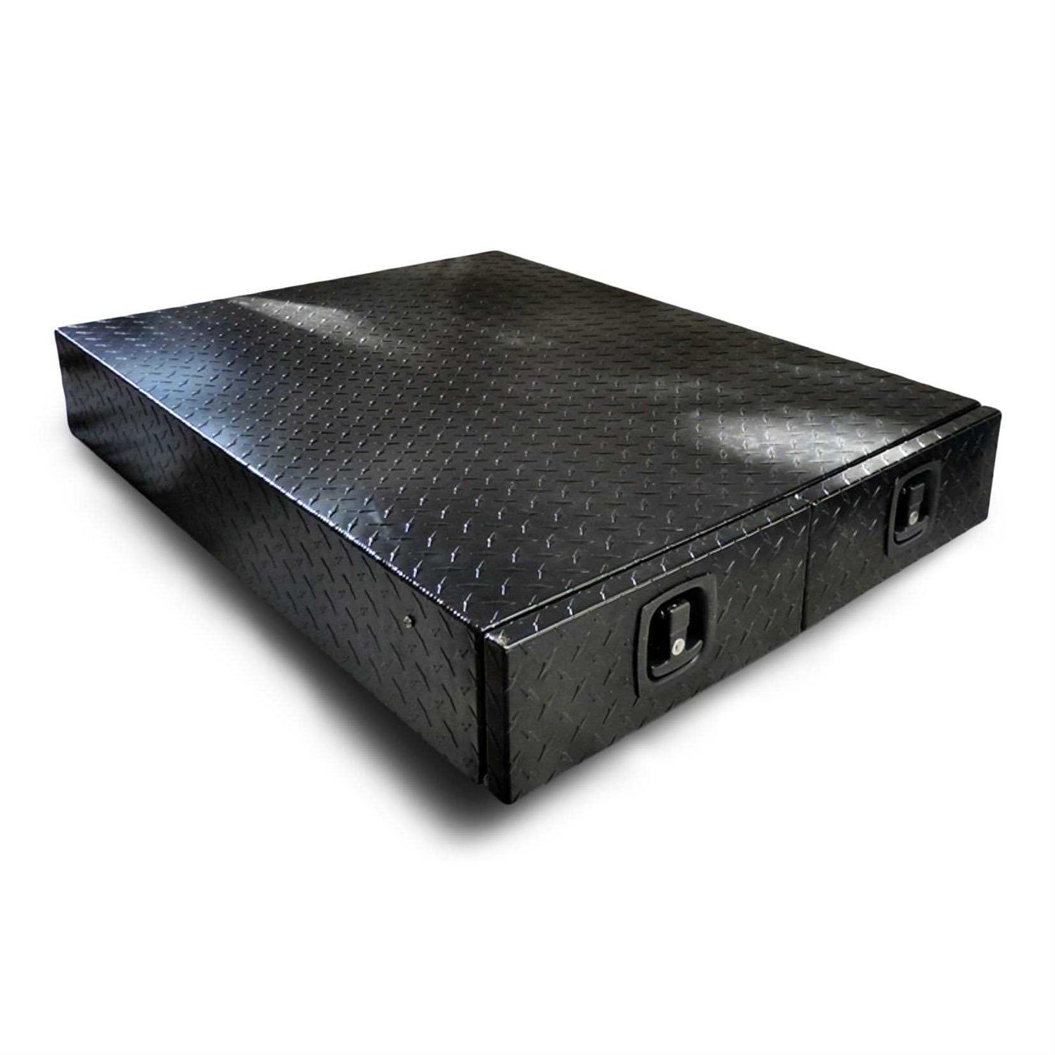 Hornet Outdoors Universal Diamond-Plate Aluminum UTV Tool Box - Image 5