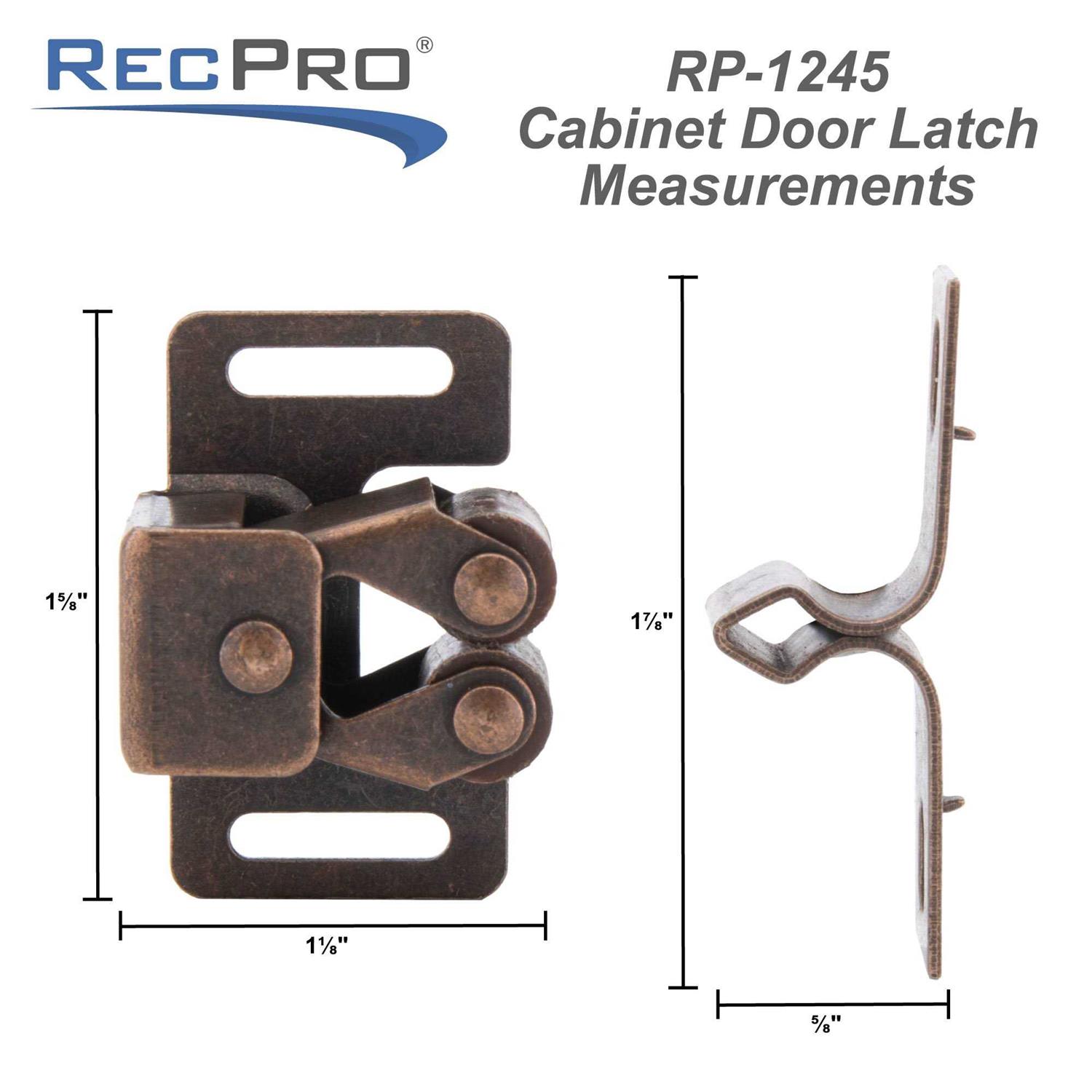 RecPro RV Cabinet and Drawer Latch Rubbed Bronze - Image 3