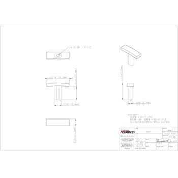 Jeffrey Alexander Key Grande 2 Length T Knob - Image 4