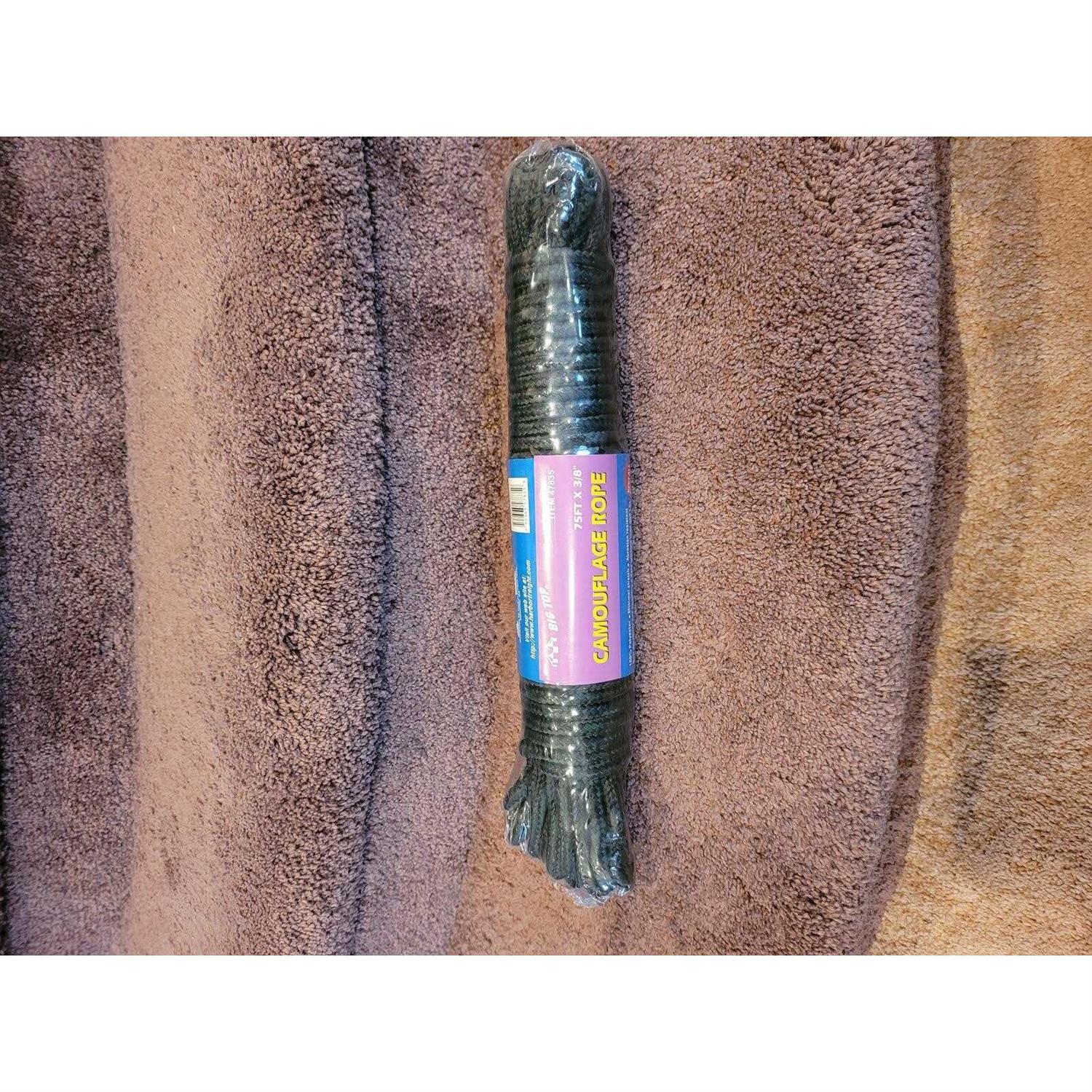 Haul Master 75 ft. x 3/8 Camouflage Poly Rope - Image 3