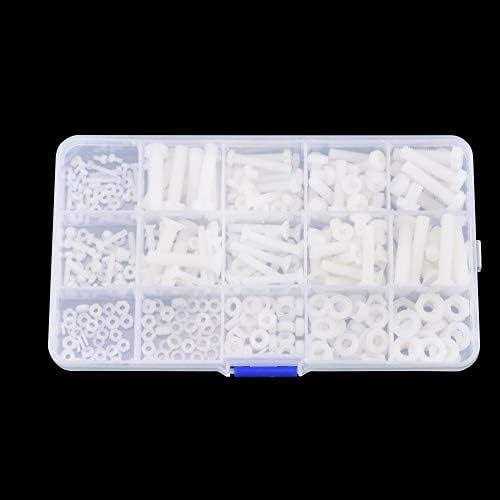 FPVDrone M2 M2.5 M3 M4 M5 M6 Nylon Screw Nut Assortment Kit with Screw Storage Box - Image 3