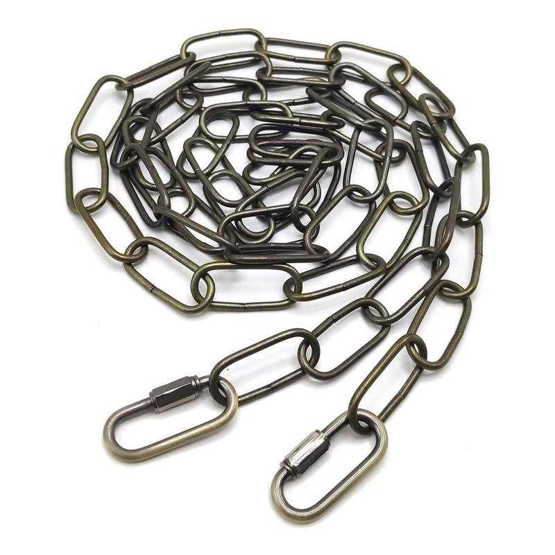 Ecudis 6 Feet Pendant Light Fixture Chain Lighting Hanging Chain Extension with Connection Locks - Image 4