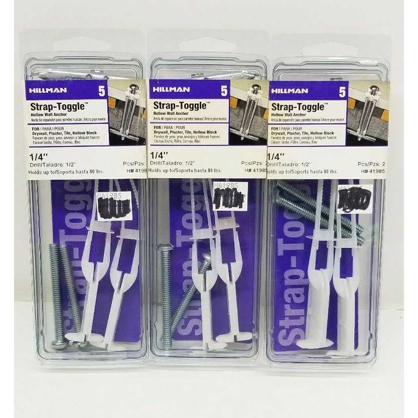 Hillman 1/4 in. Plastic Strap Toggle - Image 3