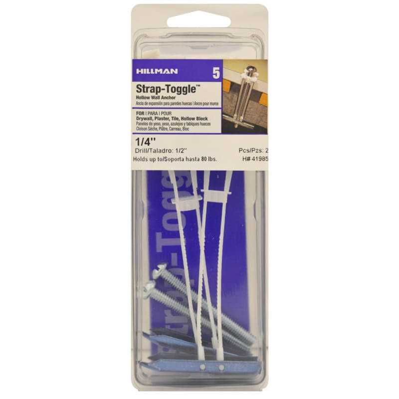 Hillman 1/4 in. Plastic Strap Toggle - Image 5