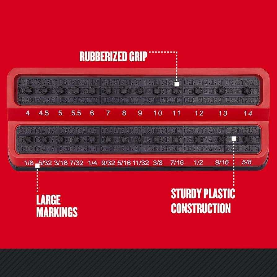 Craftsman Plastic Socket Storage CMMT99414 - Image 5