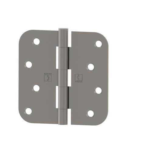 Hager RC18423125EA58 Antique Brass 3-1/2 Full Mortise 5/8 Radius Steel Residential Hinge - Image 4