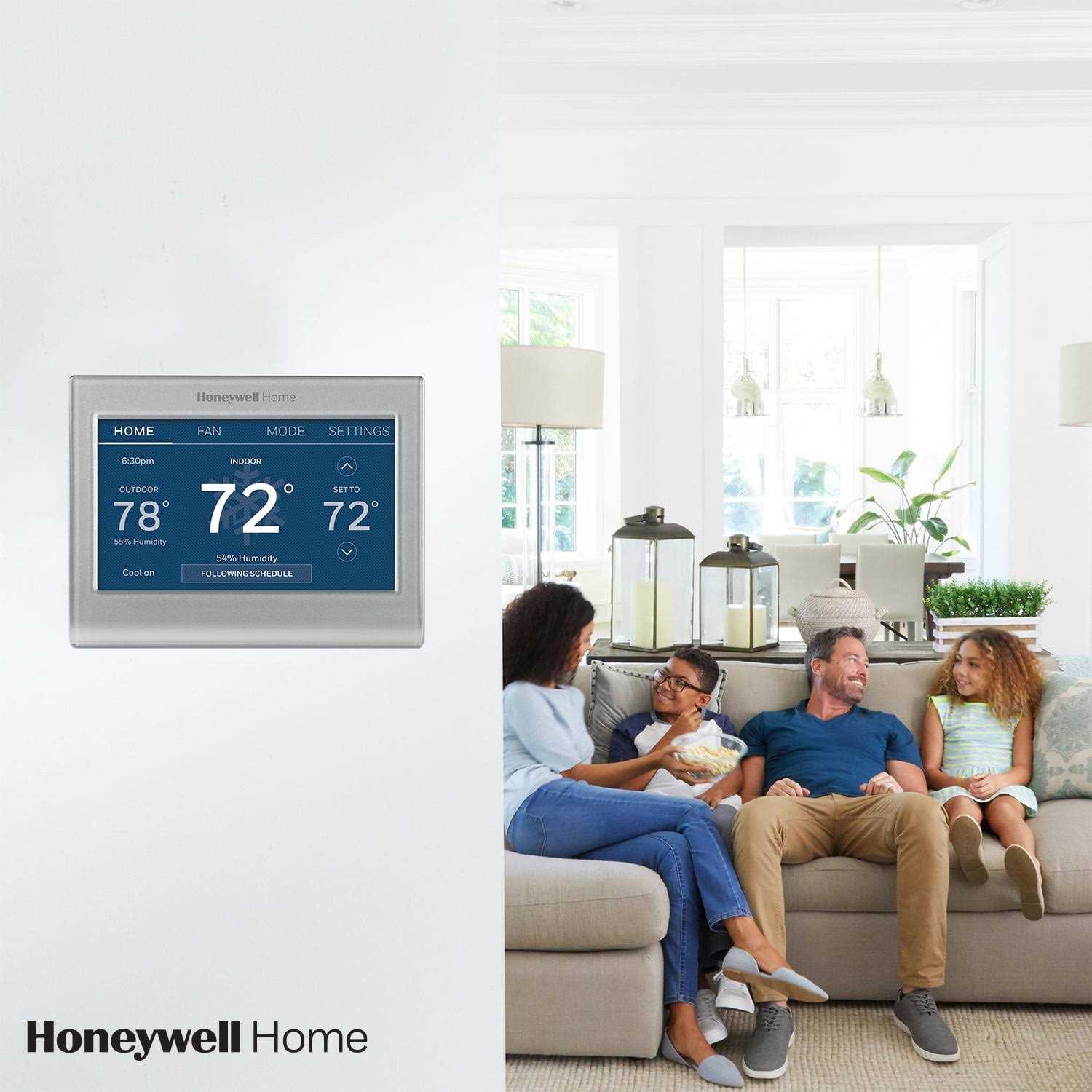 Honeywell Home Rth9585wf1004 Wi-Fi Smart Color Thermostat - Image 5