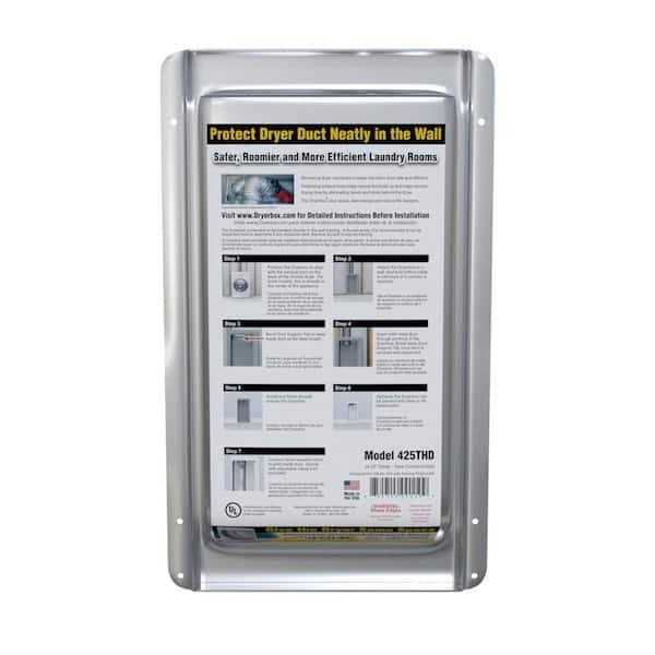 DRYERBOX 4.25 in. Dryer Box Metal Recess - Image 3