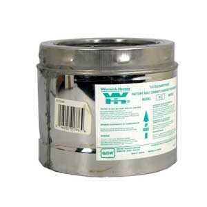 SuperVent jsc6sa3 6-in x 36-in Insulated Double Wall Stainless Steel Chimney Pipe - Image 3