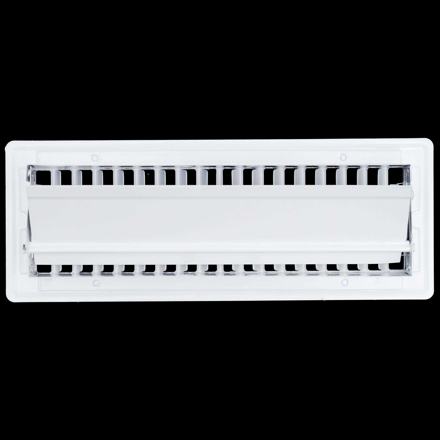 Handua Floor Register with Louvered Design Heavy Duty Walkable Design with Damper - Image 4