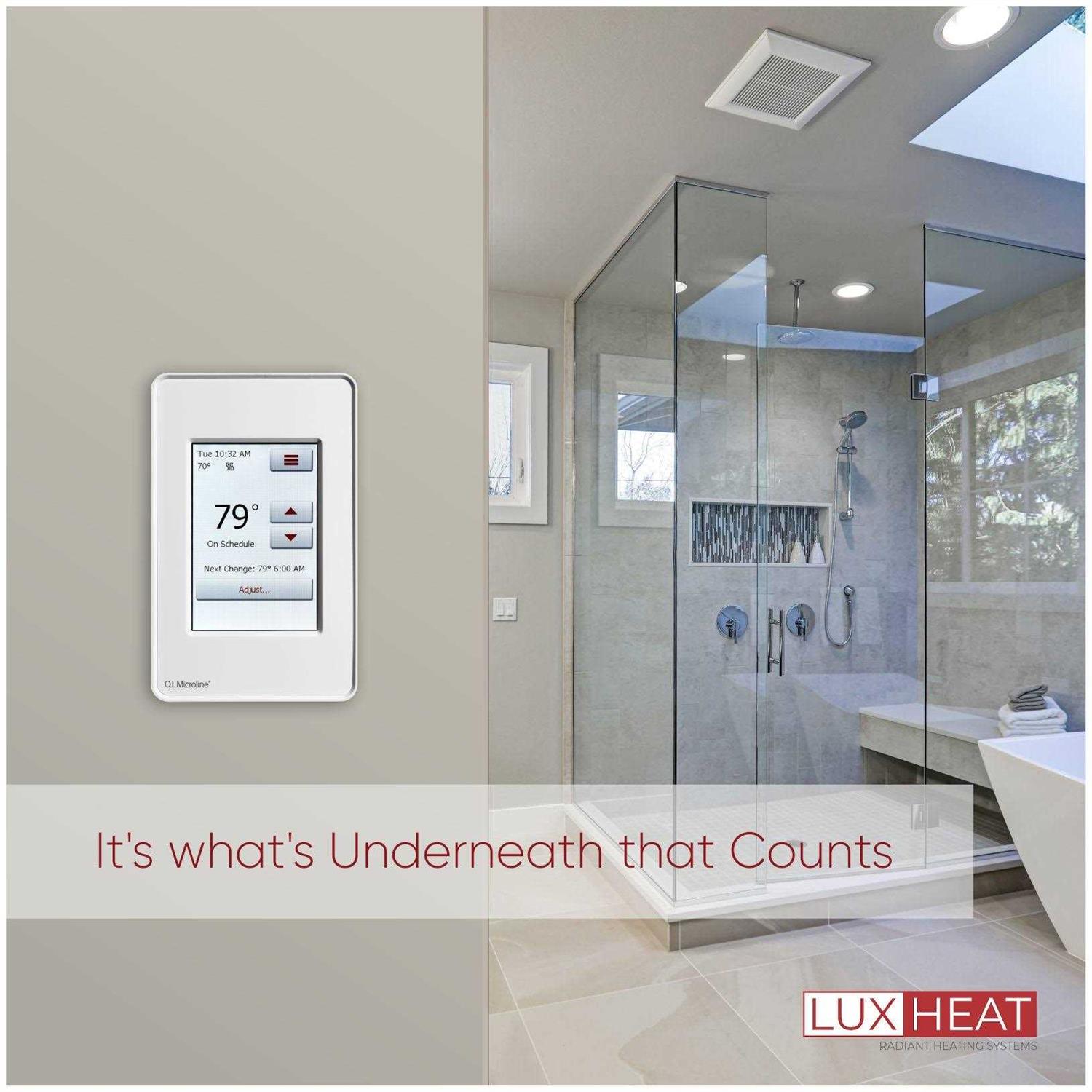 LuxHeat Electric Radiant Floor Heating System Heater Wire - Image 3