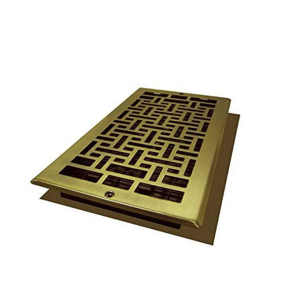 Decor Grates 6 inch 12 inch Oriental Wall Register - Image 4