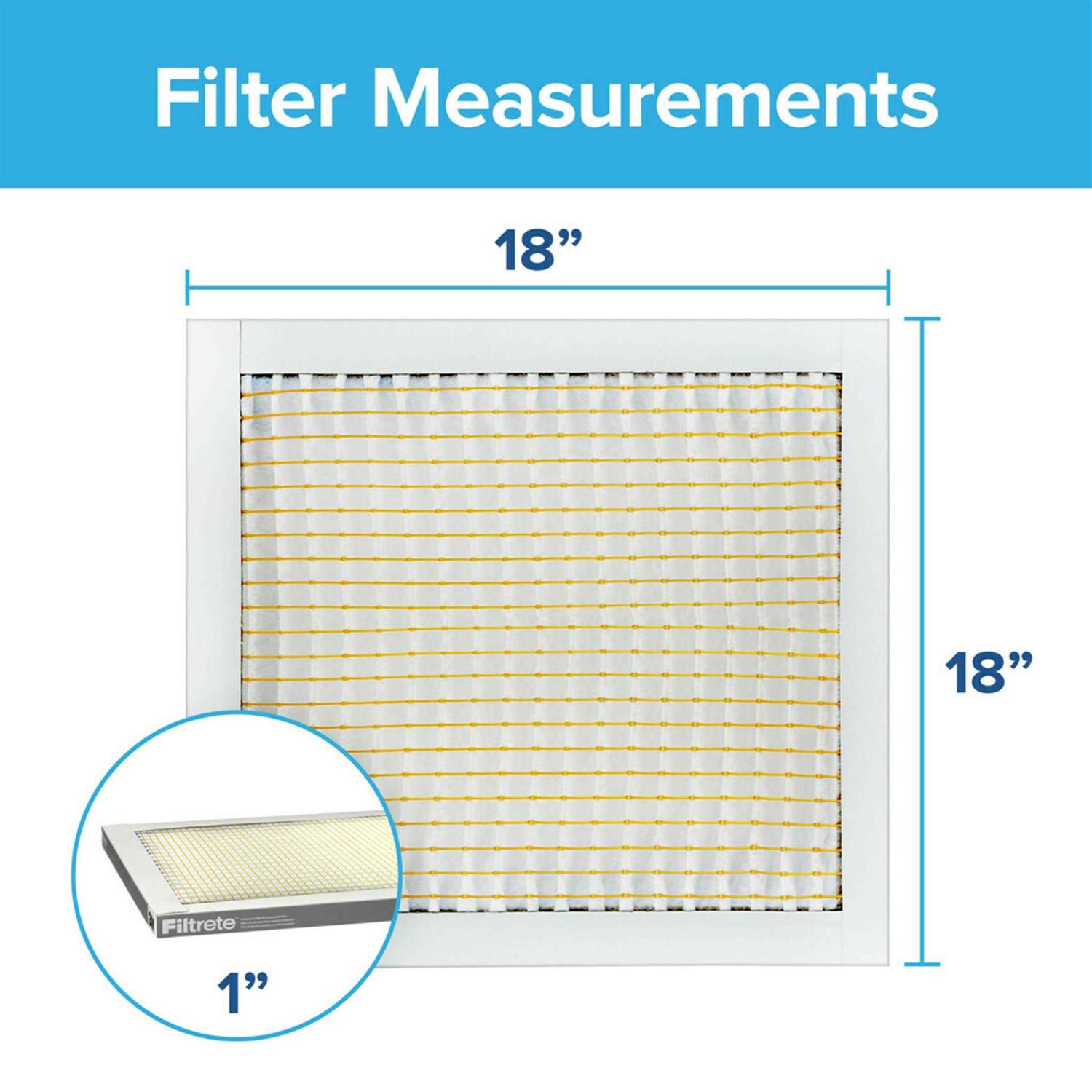 Filtrete 317DC-6 Dust Reduction Filter 18 in L x 18 in W x 1 in T - Image 5