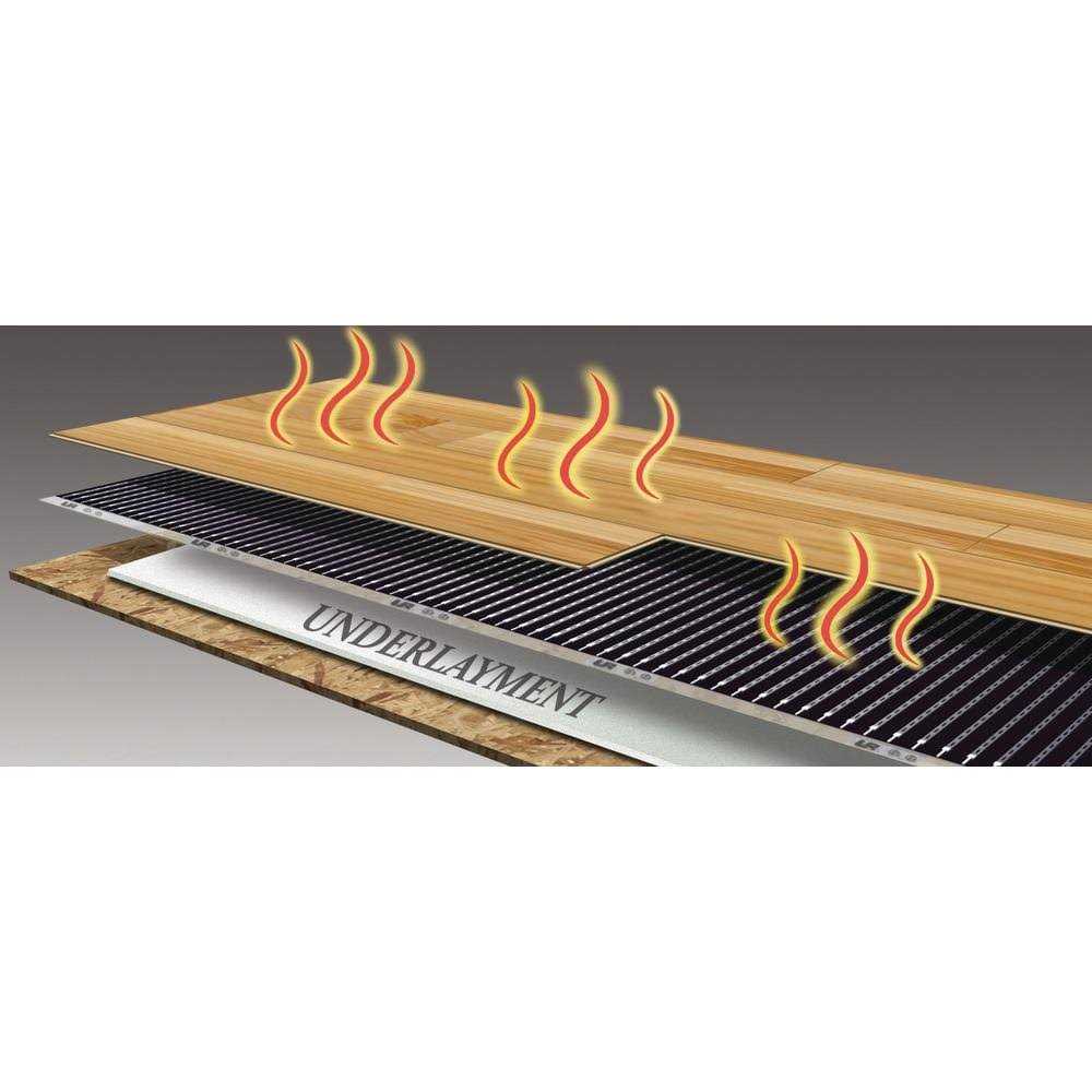 QuietWarmth 5 ft. x 18 in. 120-Volt Radiant Floor Heating - Image 5