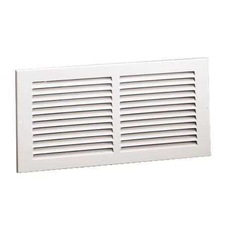 Hart & Cooley 43333A 14 x 24 White Sidewall/Ceiling Return Air Grille - Image 5