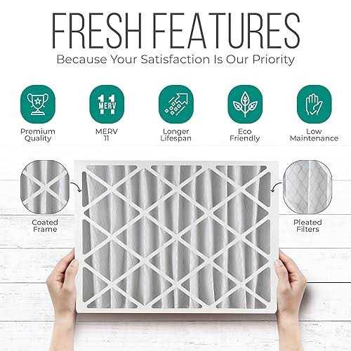Homequip Honeywell 20x25x4 Ac Furnace Air Filter Fc100a1037 Filter Replacement - Image 3