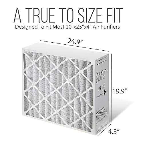 Homequip Honeywell 20x25x4 Ac Furnace Air Filter Fc100a1037 Filter Replacement - Image 4