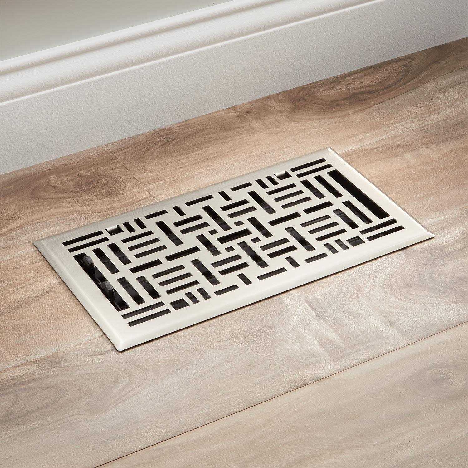 Signature Hardware Baudot Steel Floor Register - Image 3