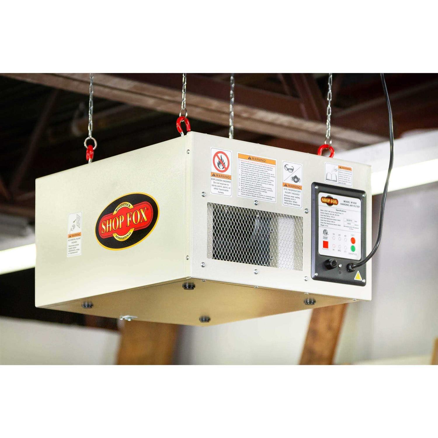 Shop Fox Hanging Air Filter W1830 - Image 5