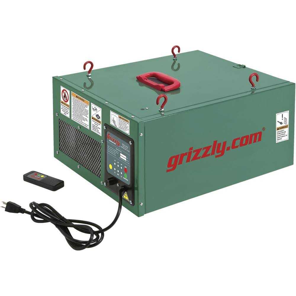 Grizzly G0572 Hanging Air Filter w/ Remote - Image 5