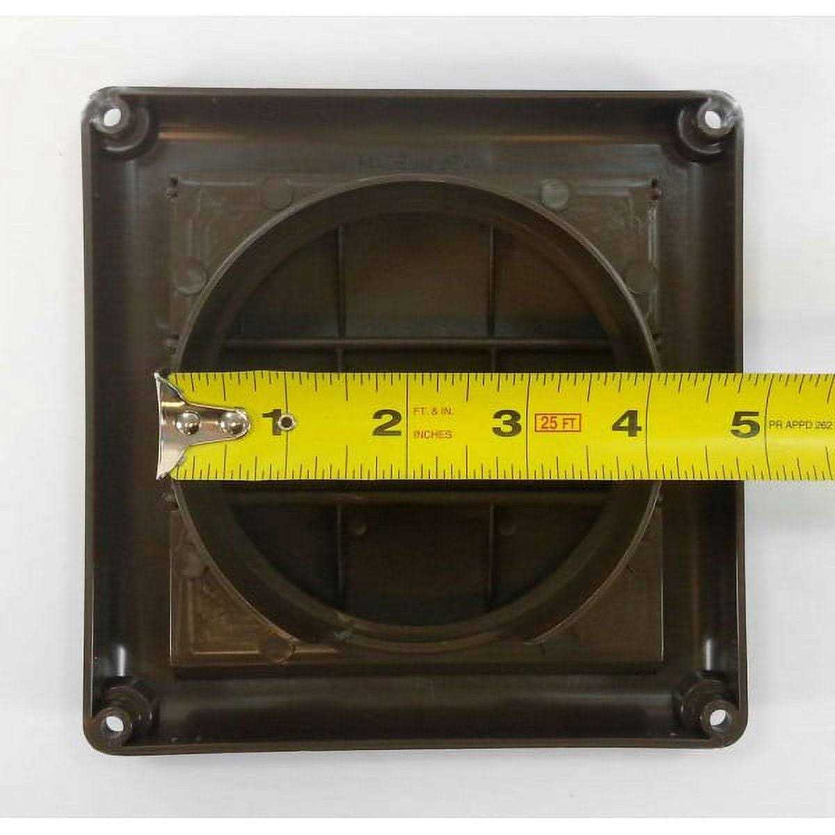 Deflecto Dryer Vent Hood Brown - Image 5