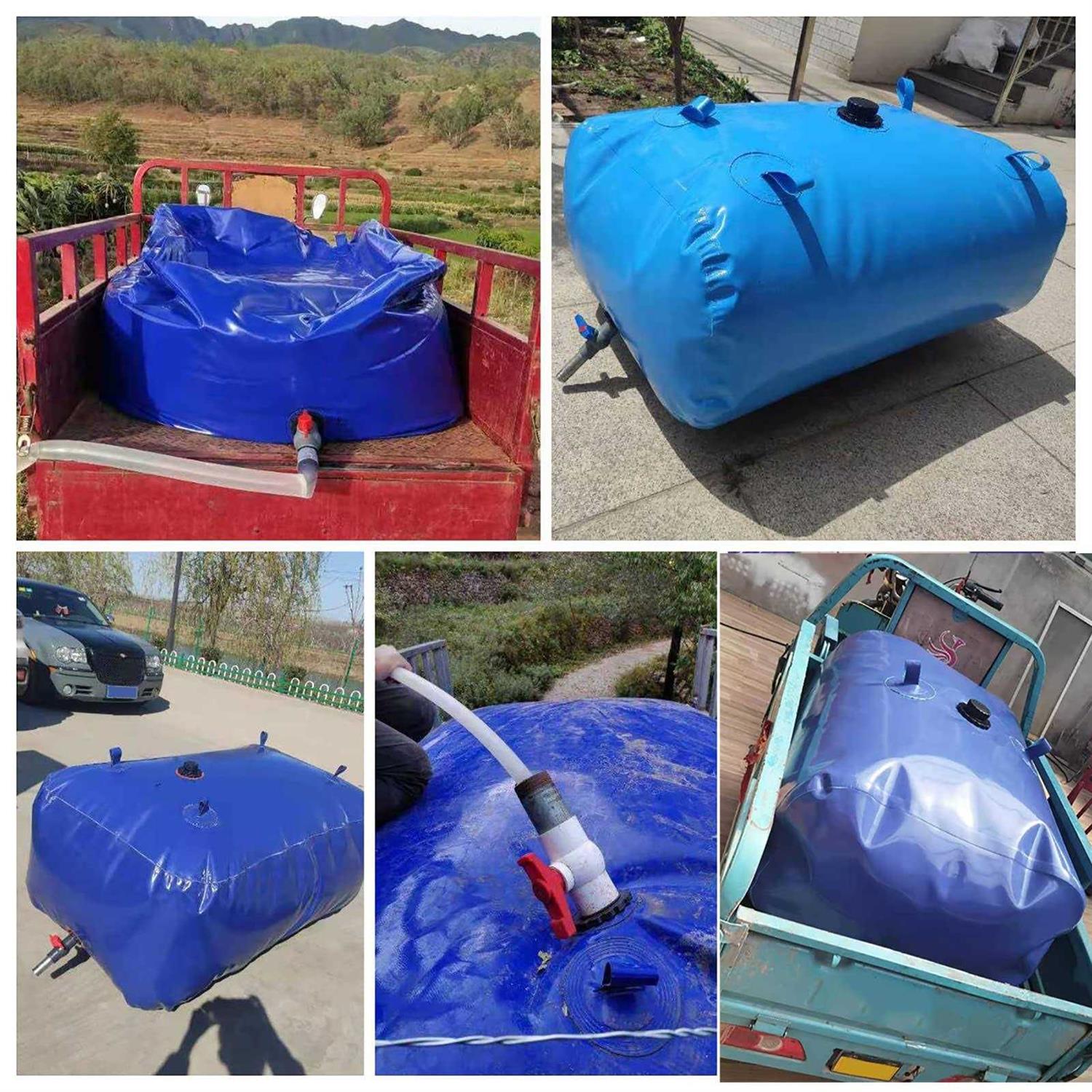 GaeaAuto Portable 100 Gallon Water Tank Collapsible Storage Container Bag Bladder Bob - Image 4