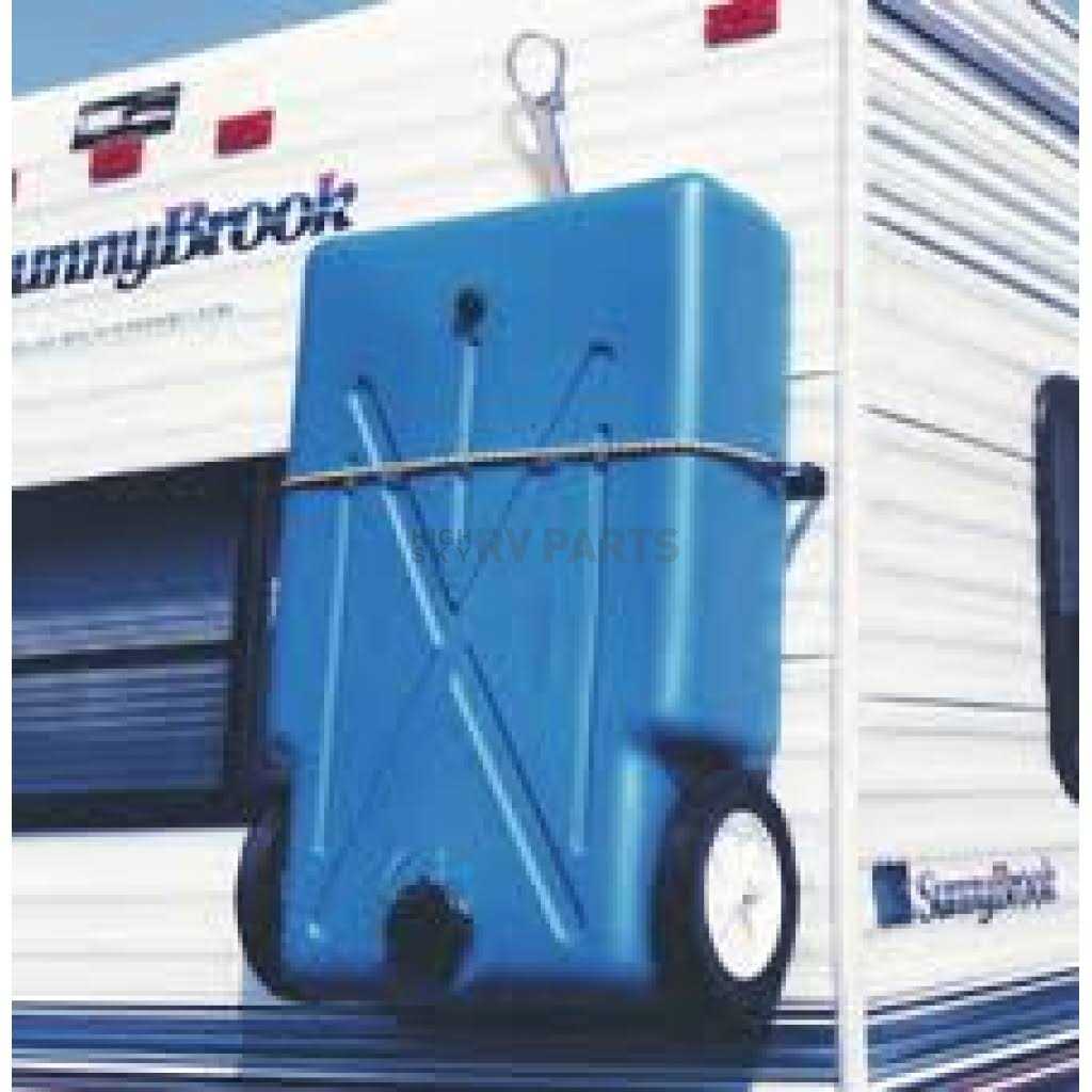 Barker 42 Gallon 4-Wheeler Tote-Along Portable Holding Tank - Image 3