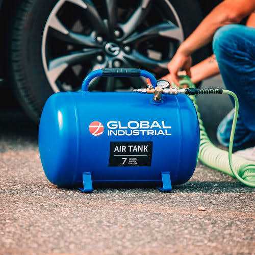 Global Industrial Horizontal Portable Air Tank 752133 - Image 5