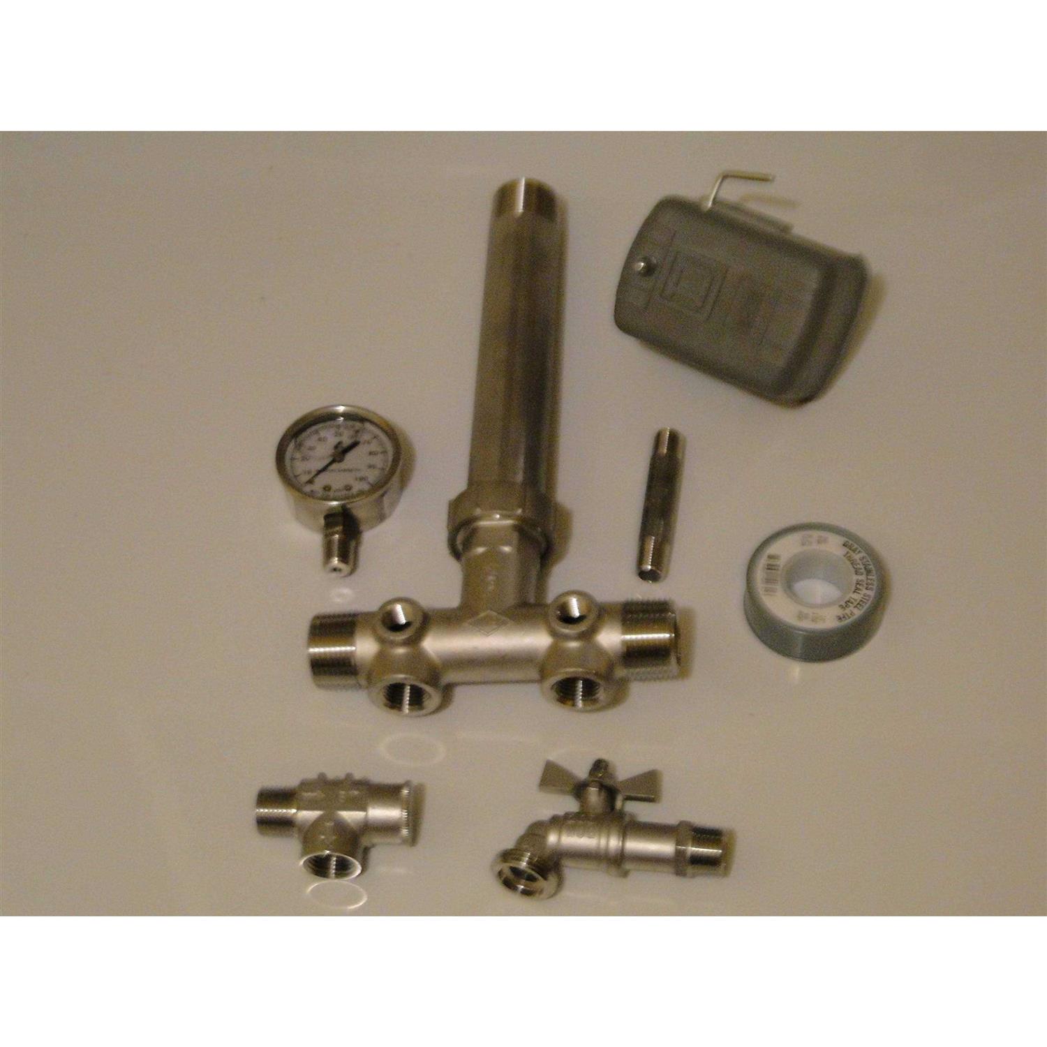 WELL-x-TROL WX-202 WX-202XL WX203 PRESSURE TANK WITH 1 x 11 + STEEL TANK TEE KIT - Image 3