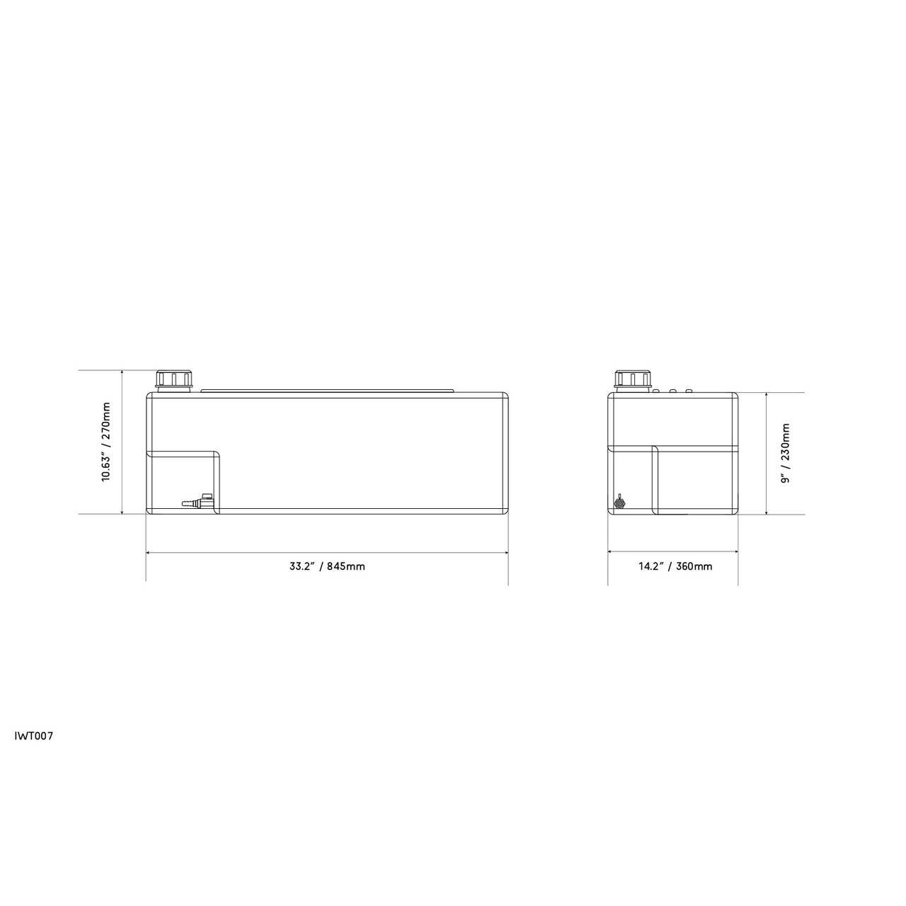 Ironman Iwt007 7. 60L Tank with Tap & Barbed Out - Image 3