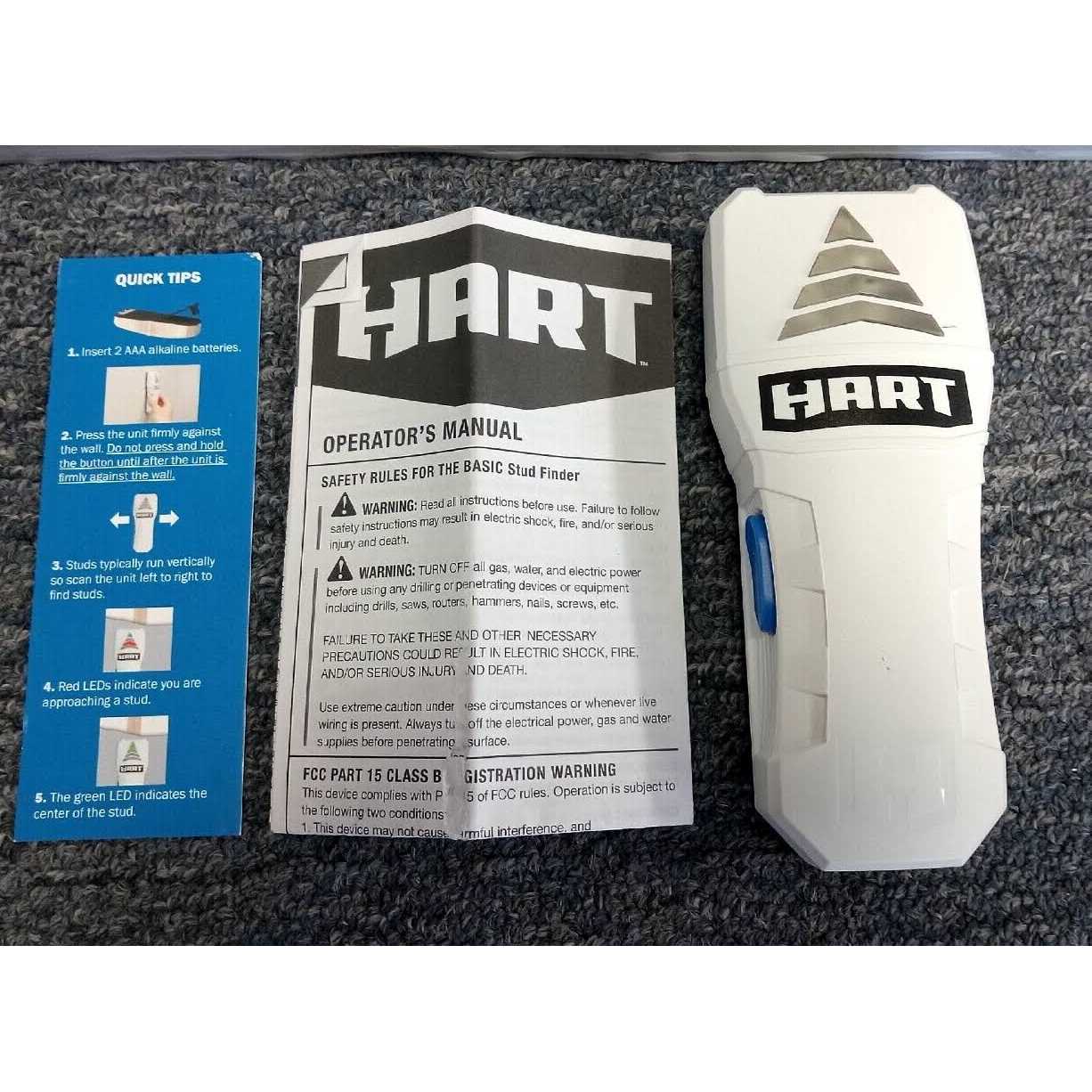 Hart Basic 3-LED Stud Finder - Image 4