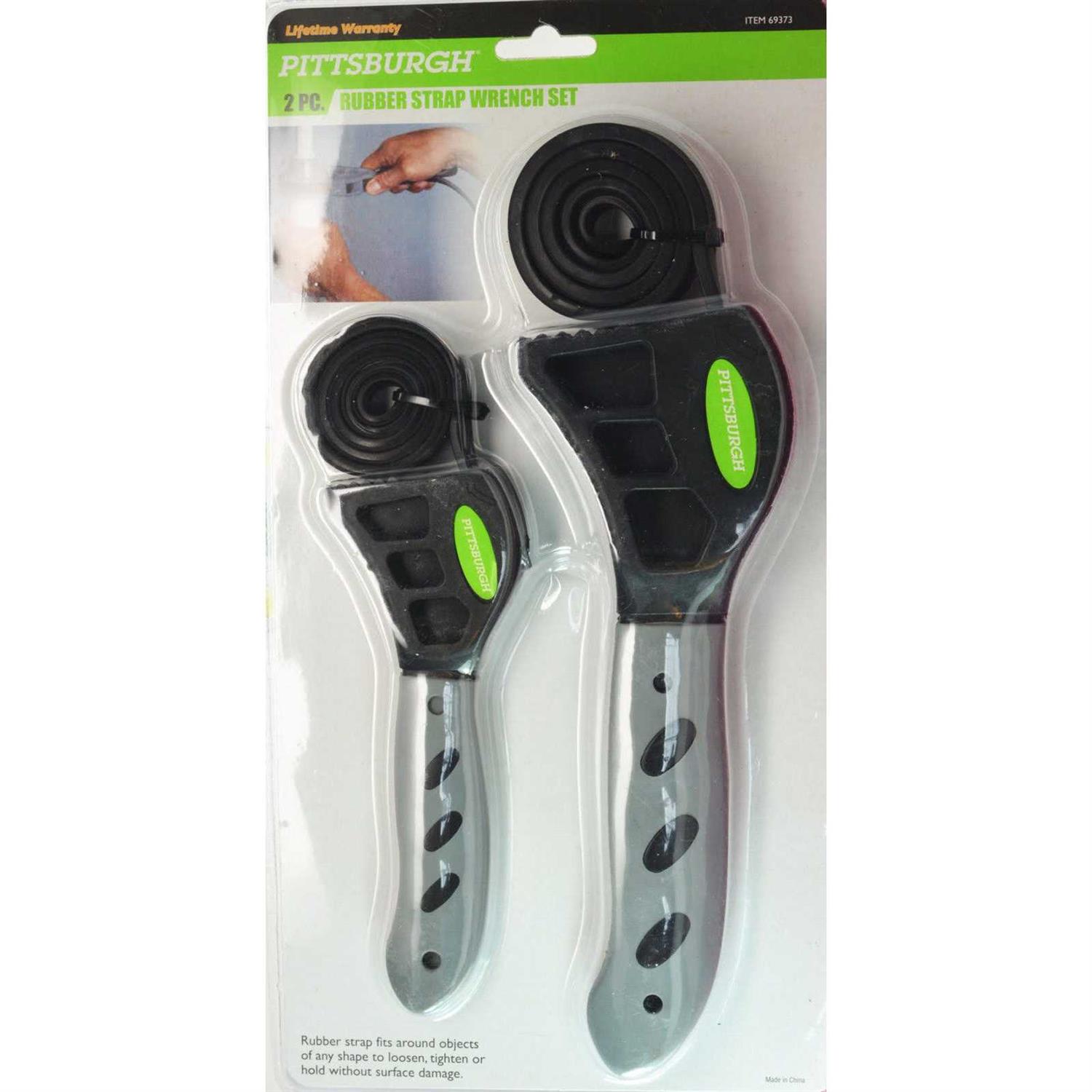 Pittsburgh Rubber Strap Wrench Set - Image 4