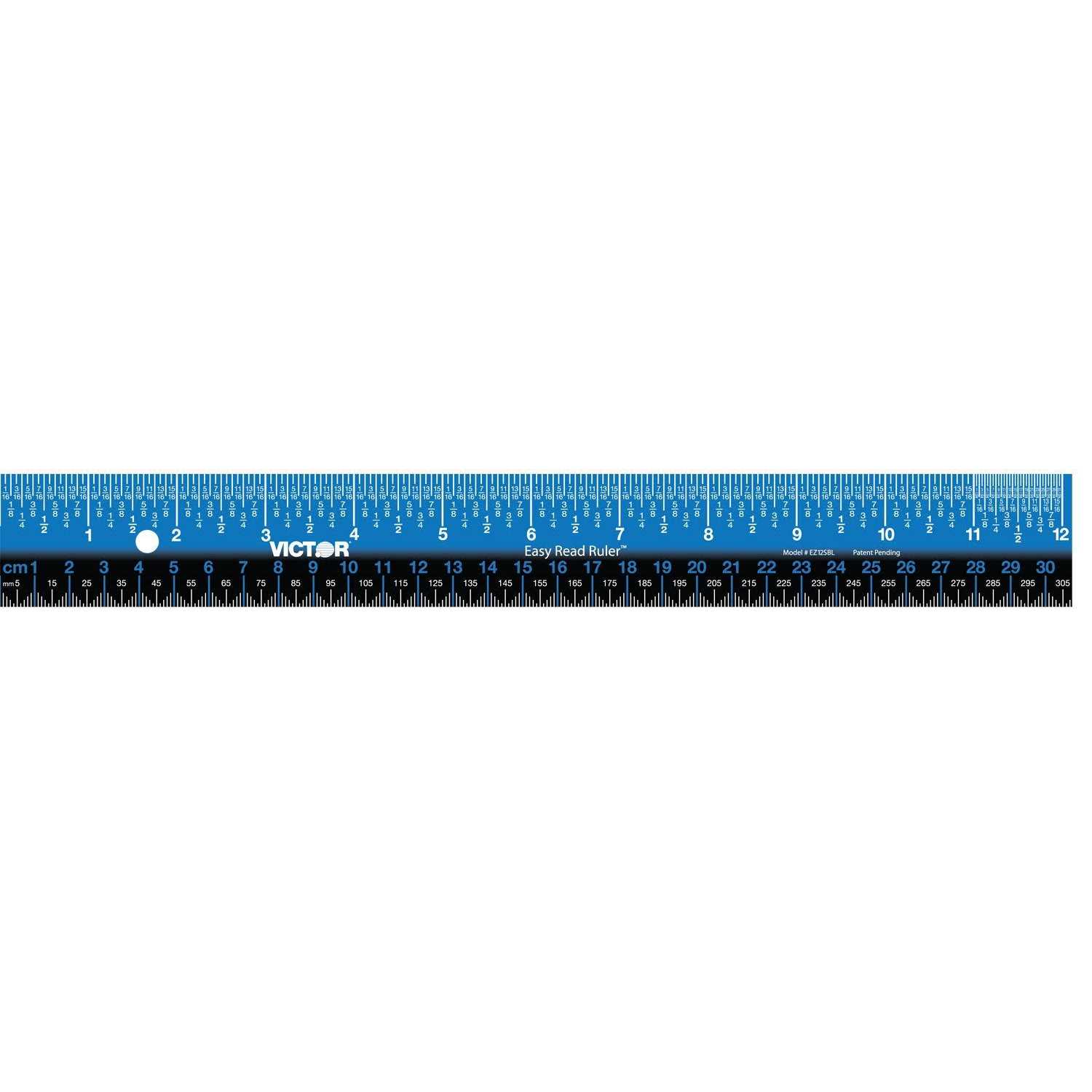Victor Easy Read Ruler Stainless Steel - Image 3