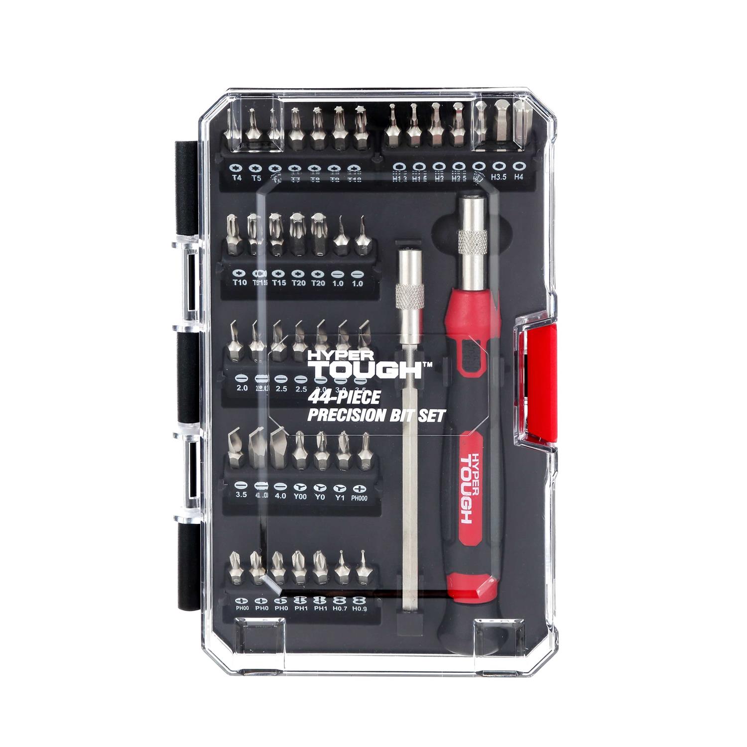 Hyper Tough 44 Piece Precision Multi-type Screwdriver Bits Set TS99913A