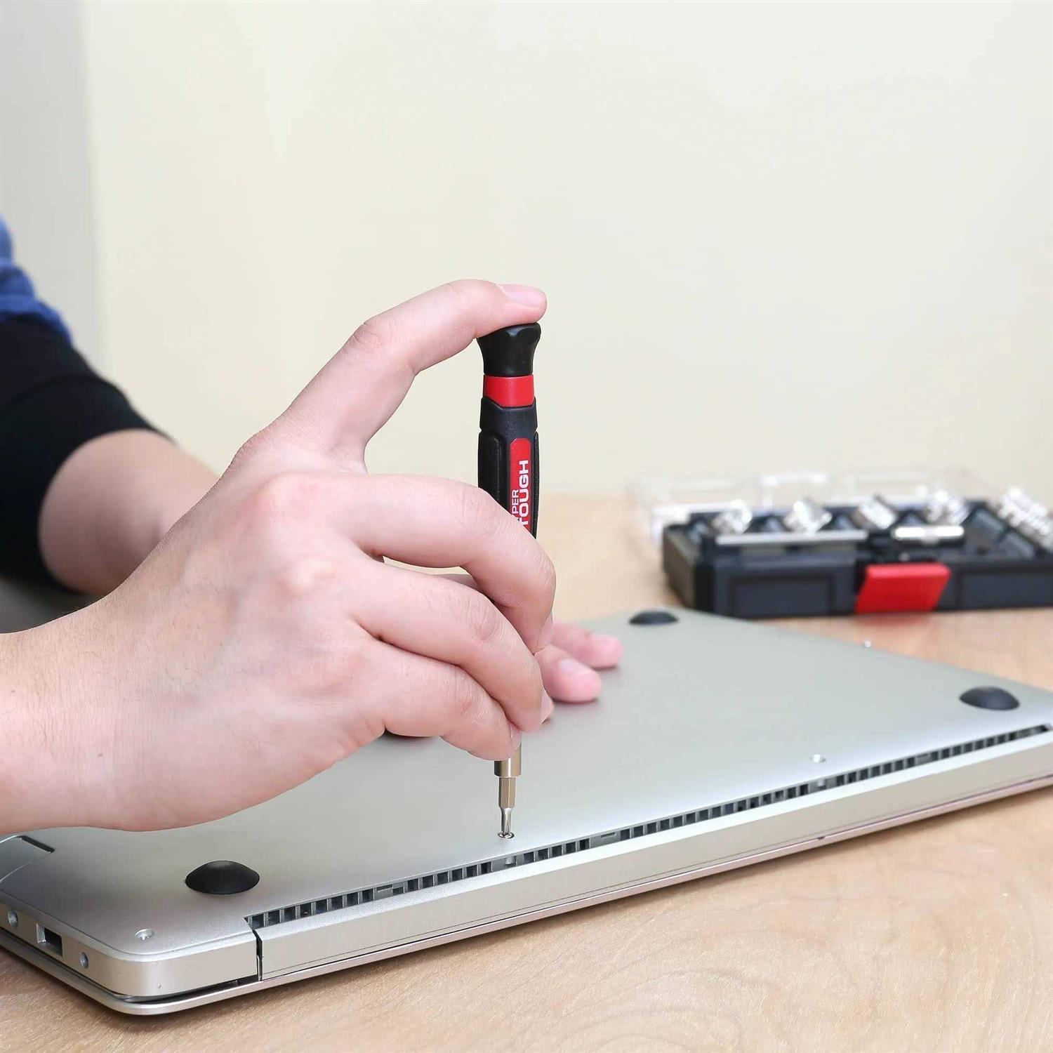 Hyper Tough 44 Piece Precision Multi-type Screwdriver Bits Set TS99913A - Image 2