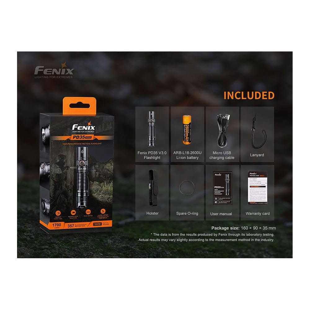 Fenix PD35 V3.0 Flashlight - Image 5