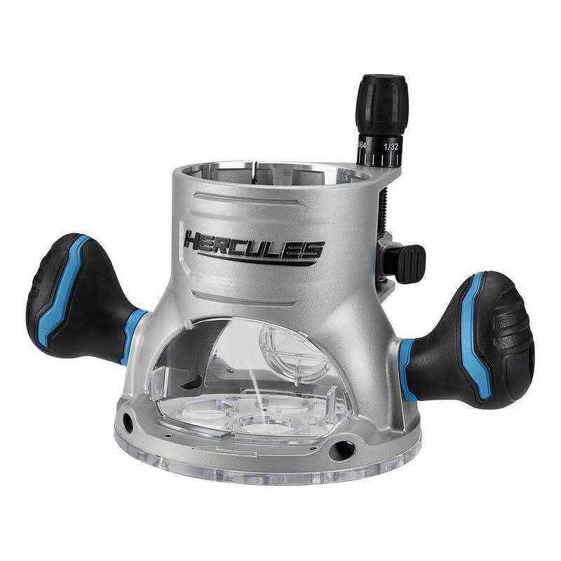Hercules 12 Amp Variable Speed Fixed Base Router with Plunge Base Kit - Image 5