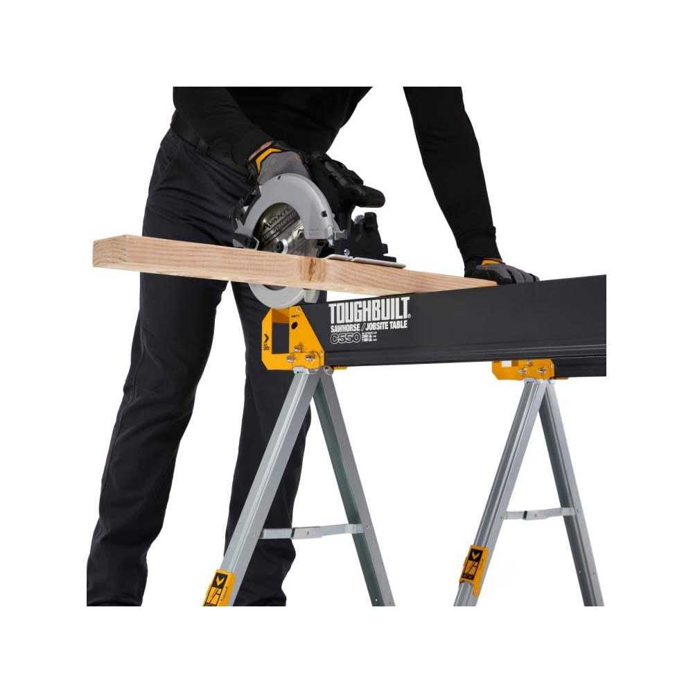 ToughBuilt C550 Sawhorse/Jobsite Table - Image 3