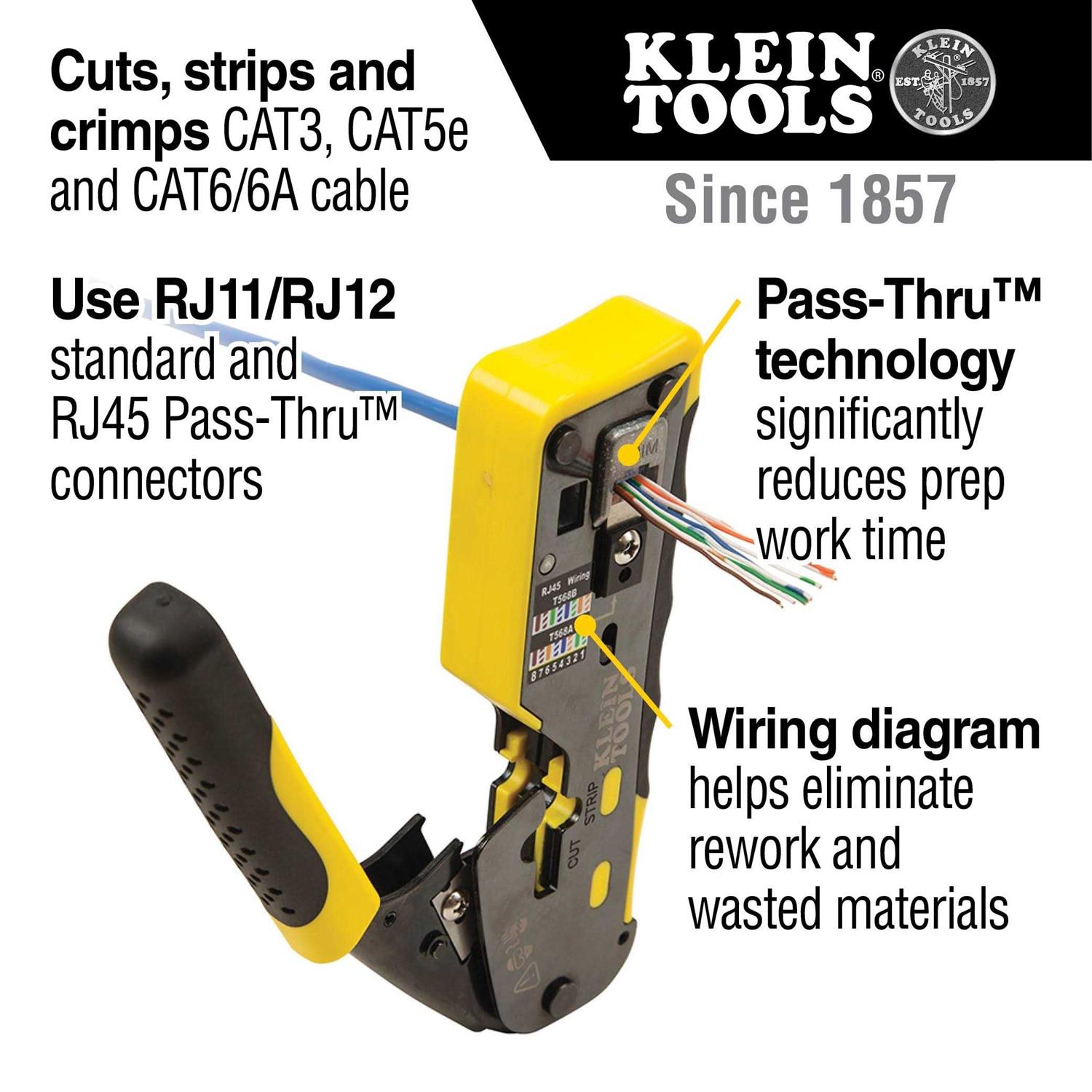 Klein Tools Modular Crimper Pass-Thru VDV226-110 - Image 2