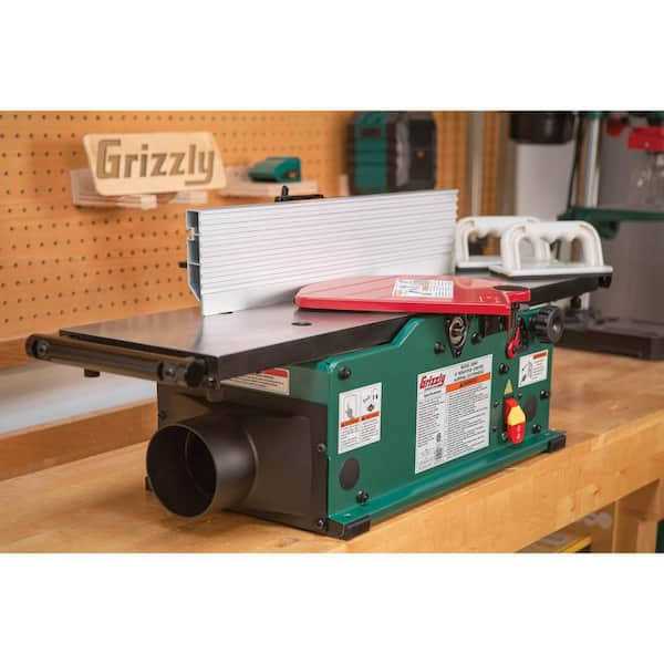 Grizzly G0947 8 Benchtop Jointer with Spiral-Type Cutterhead - Image 4