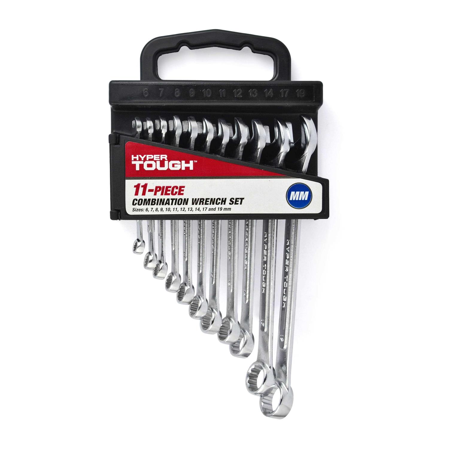 Hyper Tough 11-Piece Combination Wrench Set