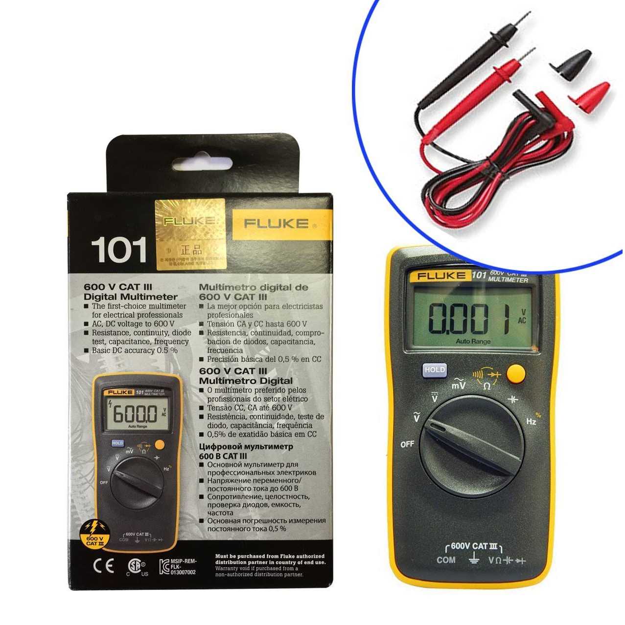 Fluke-101 Digital Multimeter - Image 5