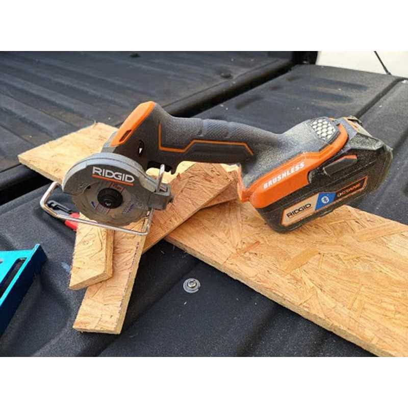 Ridgid 18V SubCompact Brushless Cordless 3 in. Multi-Material Saw with Cutting Wheels - Image 3