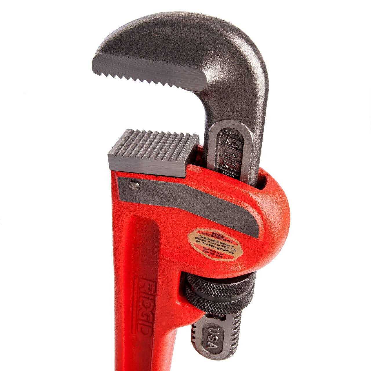 Ridgid 18 Straight Pipe Wrench - Image 5