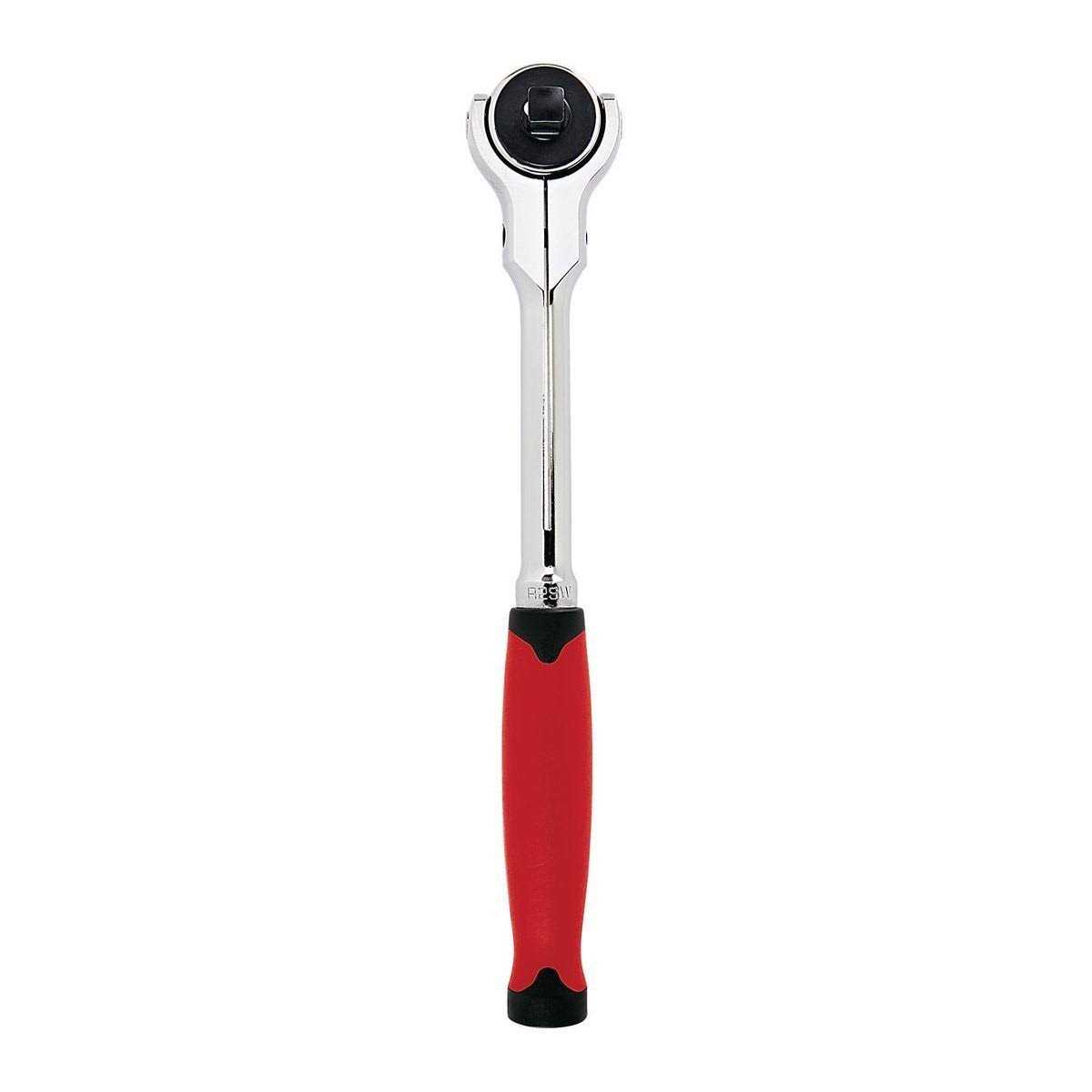 Icon 3/8 in. Drive Professional Swivel Head Ratchet with Comfort Grip - Image 5